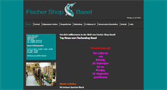 Desktop Screenshot of fischershop-basel.freelinks.ch