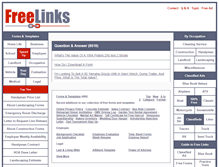 Tablet Screenshot of freelinks.com